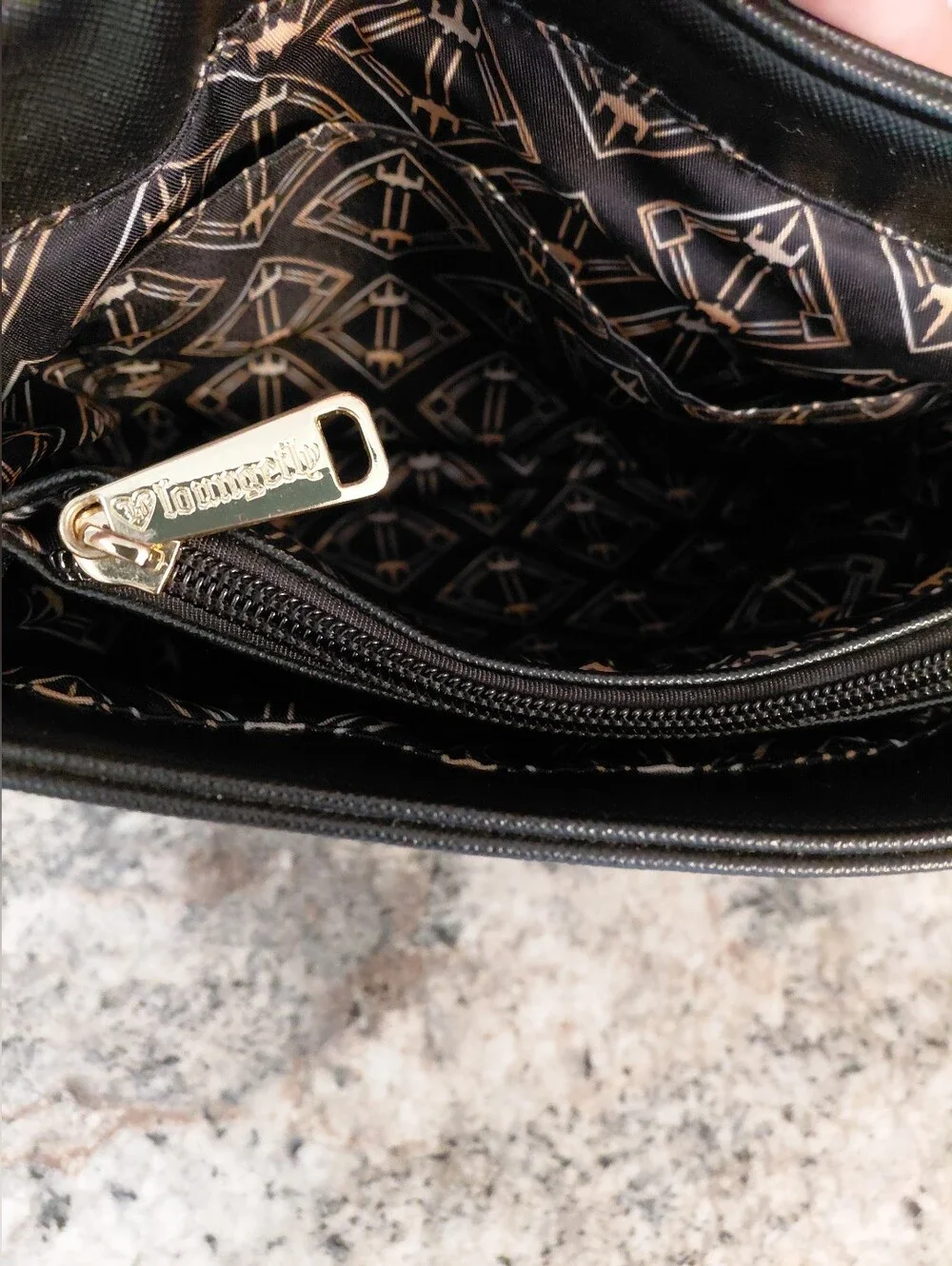 Cool Loungefly Star Wars Black Faux Leatherl Purse Gold Rule the Galaxy